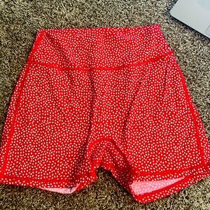 Buff Bunny Rosa shorts, size medium, color coral